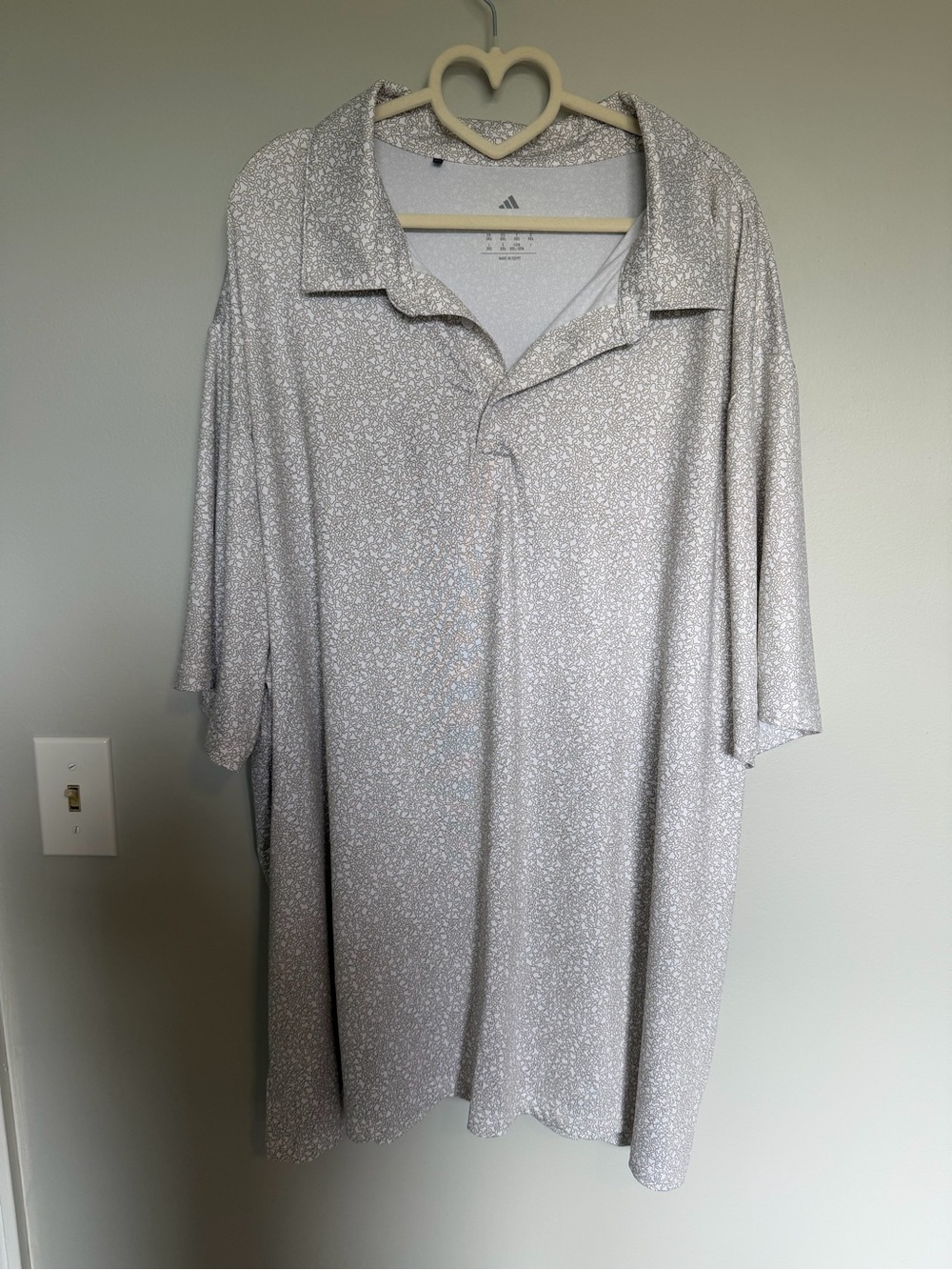 Adidas Microprint Polo